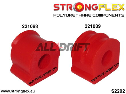 226086A Front suspension bush kit SPORT Audi / VW / Seat