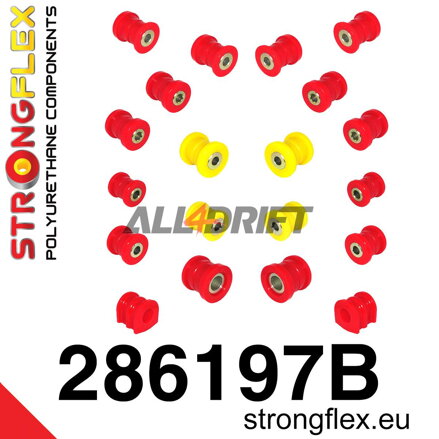 286197B Rear suspension bush kit Infiniti / Nissan