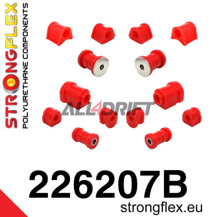 226207B Front suspension and rear subframe bush kit - Volkswagen I (74-93) 17