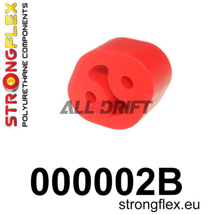 000002B Exhaust mount 27mm - Bump stops, Exhaust hangers