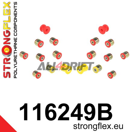 116249B Rear suspension bush kit - Mercedes W140 (91-98)