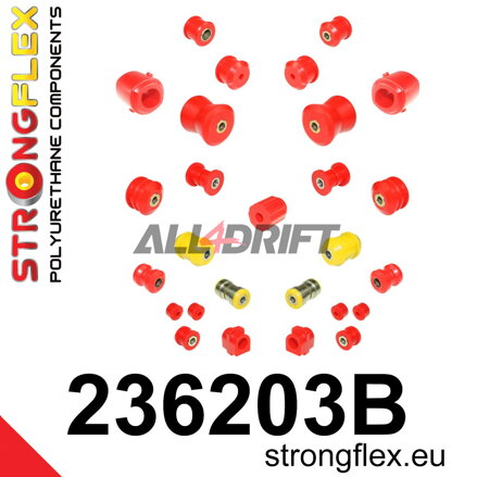 236203B Full suspension bush kit - Volvo 740 (84-92)