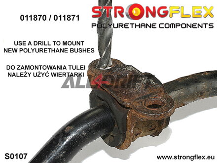 016247B Rear suspension bush kit - Alfa Romeo 159 (05-11) type 939