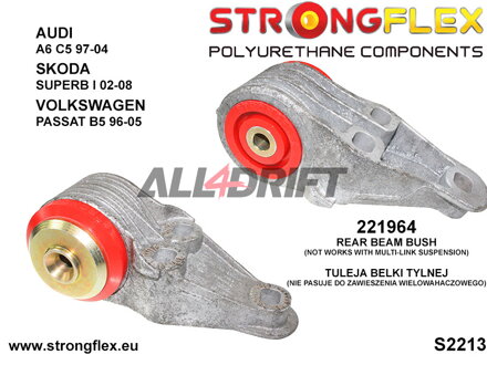 221964A Rear axle bush SPORT Audi / Škoda / VW