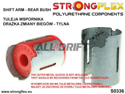 031933B Gear shift arm rear bush BMW