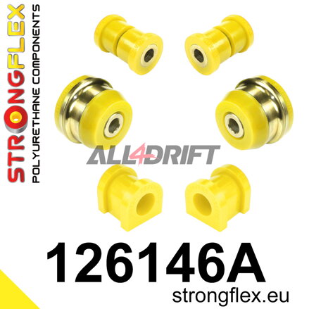 126146A Front suspension bush kit SPORT