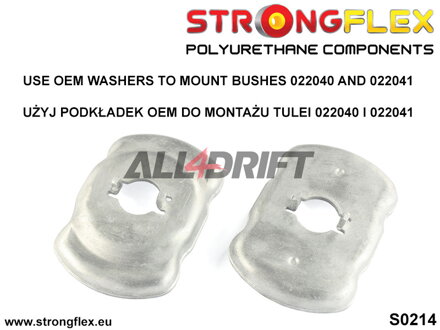 026266B Full suspension polyurethane bush kit Audi A6 / A7