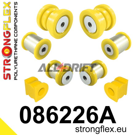 086226A Front suspension bush kit SPORT - Honda III (95-04)