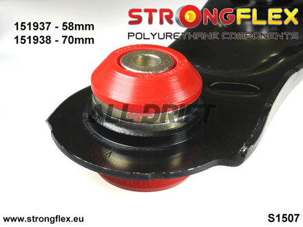 156083B Front suspension bush kit - Renault III (09-16)