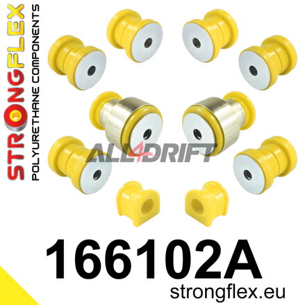 166102A Front suspension bush kit SPORT - Maserati GranCabrio (10-19)