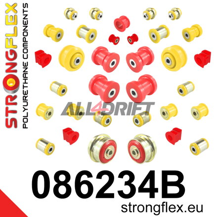 086234B Full suspension bush kit - Honda VII (02-08) Tourer CM