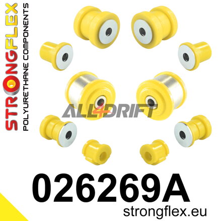 026269A Rear suspension bush kit SPORT Audi