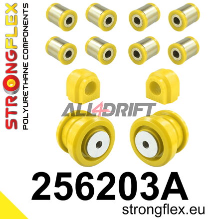 256203A Rear suspension bush kit up to 05/2003 SPORT - Mini Mini R50/R52/R53 (00-06)