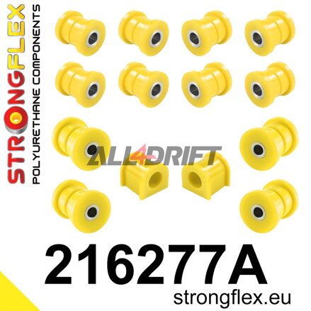 216277A Rear suspension bush kit SPORT - Toyota AT200 ST202 ST204 FWD