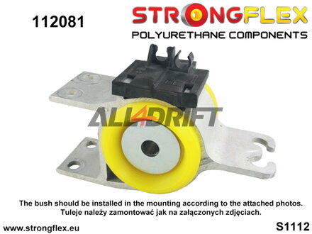 116282B Full suspension polyurethane bush kit Infiniti / Mercedes