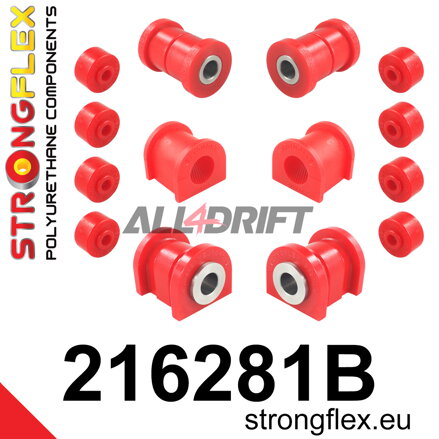 216281B Front suspension bush kit - Toyota Sera (90-95) EXY1