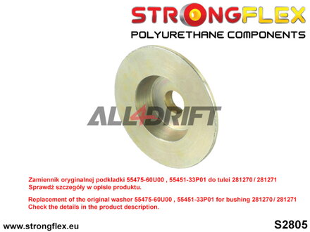 281270B Rear subframe mount bush RWD - Nissan II (90-96) Z32