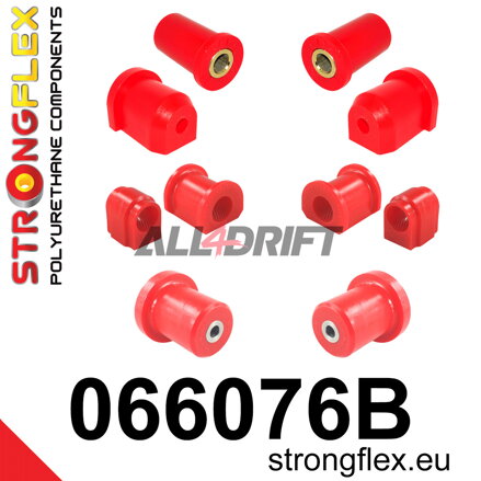 066076B Full suspension bush kit - Fiat Uno MK1/MK2/Turbo (83-02)