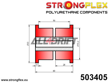 503405 Universal bush 50mm