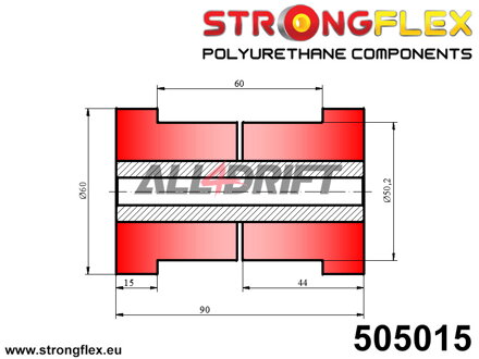 505015 Universal bush 50mm