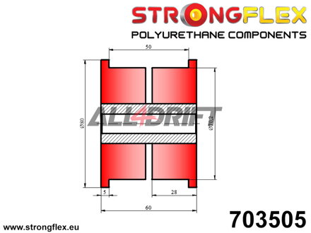 703505 Universal bush 70mm