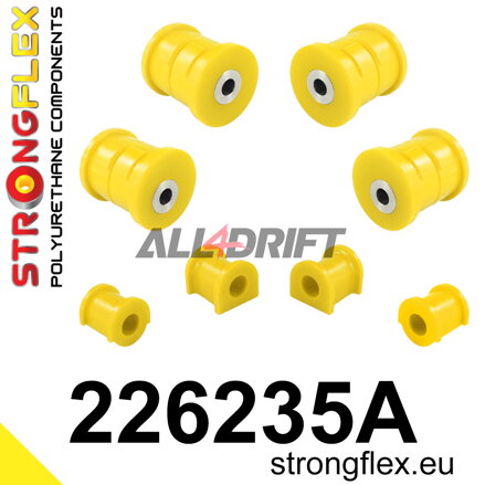 226235A Rear suspension bush kit SPORT - Volkswagen T5 (03-15) Caravelle, Multivan, Transporter
