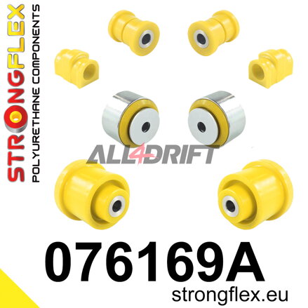 076169A Front suspension and rear beam bush kit SPORT Ford Fiesta / Puma