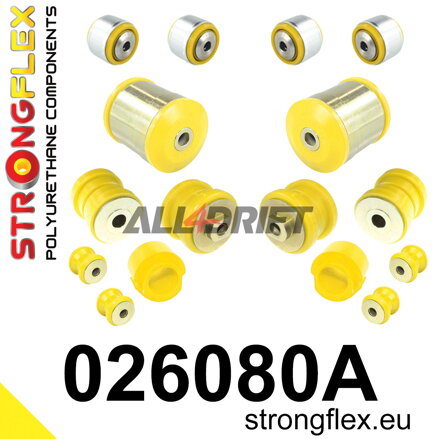 026080A Front suspension bush kit SPORT Audi / VW / Škoda