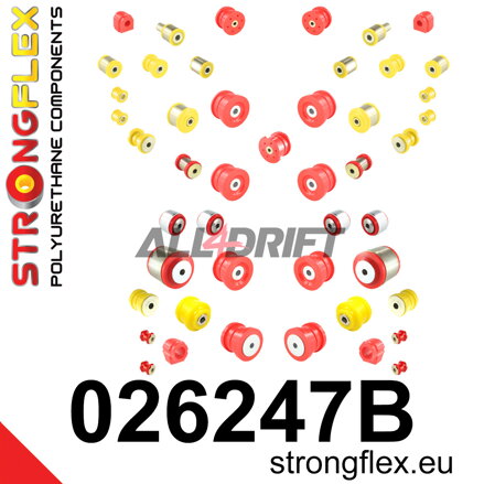 026247B Full suspension polyurethane bush kit Audi / VW