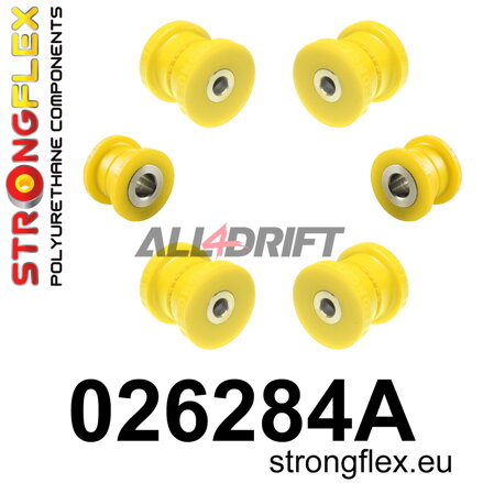 026284A Rear suspension bush kit SPORT Audi