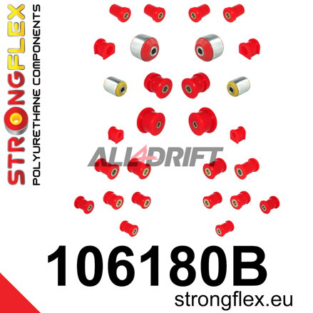 106180B Full suspension bush kit - Mazda III (05-14) NC