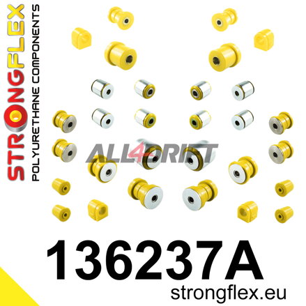 136237A Front and rear suspension bush kit SPORT Opel / Saab