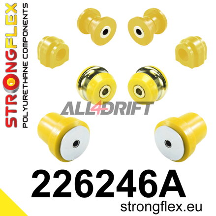 226246A Front suspension and rear trailing arm bush kit SPORT Audi / Seat / Škoda / VW / Cupra