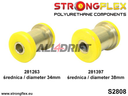 286217B Full suspension bush kit R33 R34 RWD - Nissan R33 (93-98) RWD