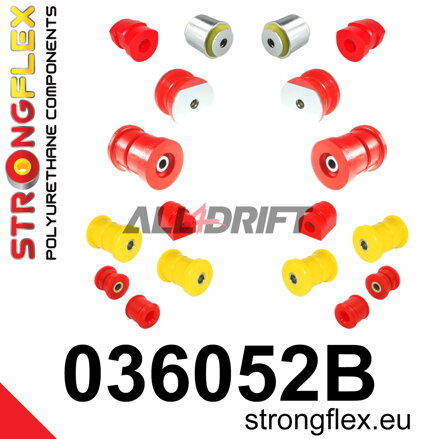 036052B Full suspension polyurethane bush kit BMW E24 / E28